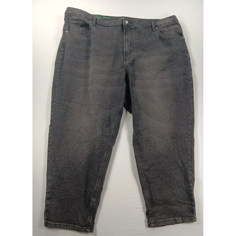 Wild Fable High Rise Distressed Mom Jeans Black Denim Womens Plus Size 22W NWT